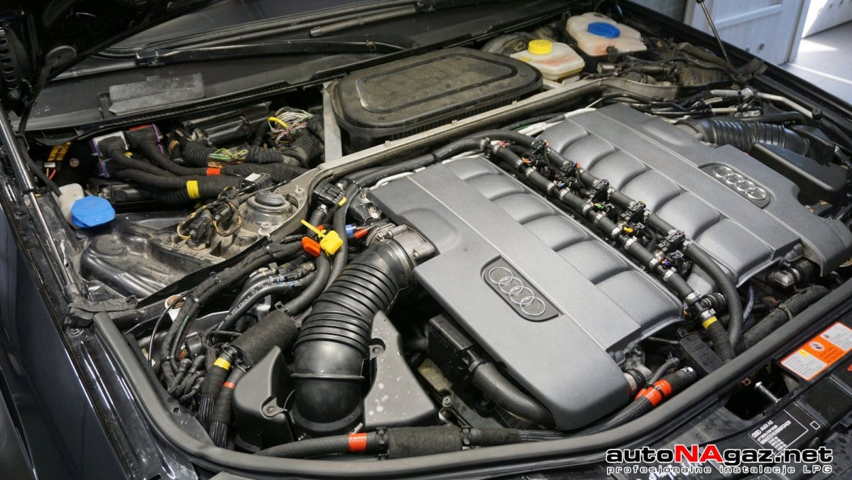 LPG Audi a8 6.0 W12  autoNAgaz.net instalacje profesjonalne auto gaz kraków